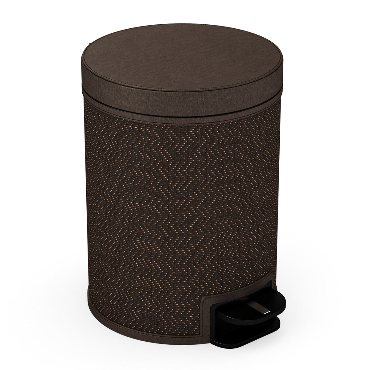 Pedal Bin w/ Removable Liner, 5L - Chevron Mendong - Signature Collection