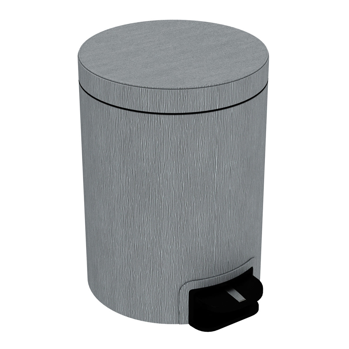 Pedal Bin w/ Removable Liner, 5L - Wave Texture Leather Match - Signature Collection