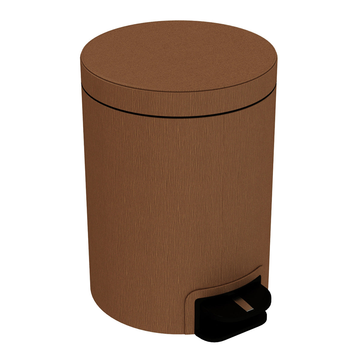 Pedal Bin w/ Removable Liner, 5L - Wave Texture Leather Match - Signature Collection