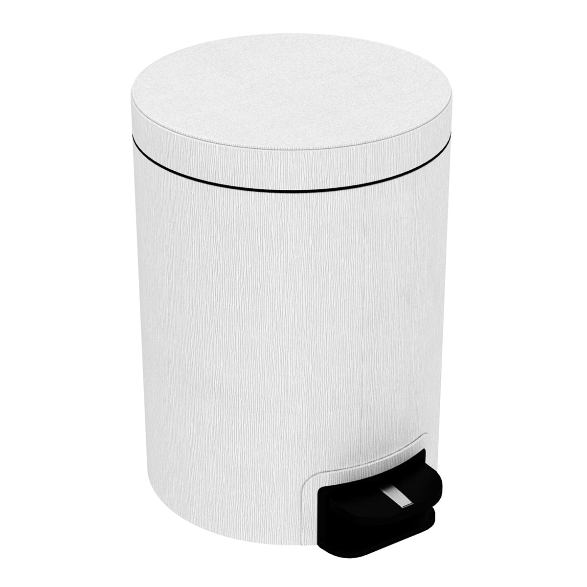 Pedal Bin w/ Removable Liner, 5L - Wave Texture Leather Match - Signature Collection