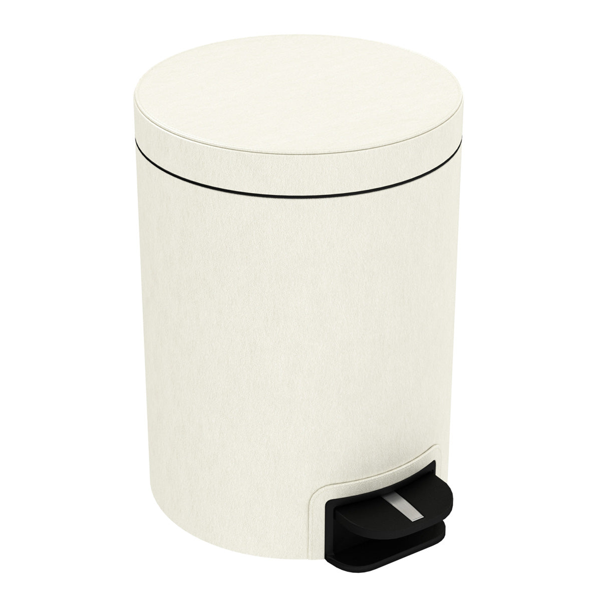 Pedal Bin w/ Removable Liner, 5L - Smooth Leather Match - Signature Collection