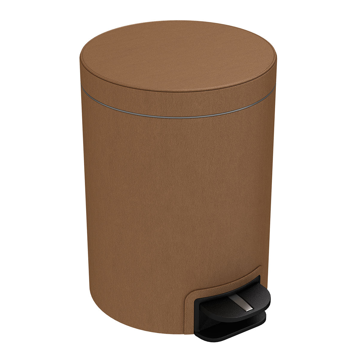 Pedal Bin w/ Removable Liner, 5L - Smooth Leather Match - Signature Collection