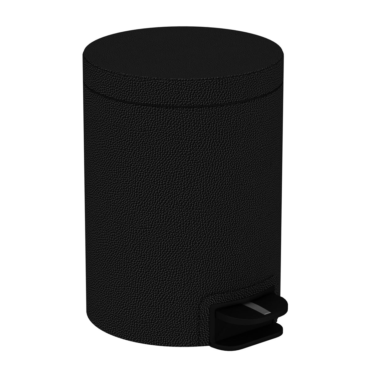Pedal Bin w/ Removable Liner, 5L - Faux Shagreen Leather Match - Signature Collection