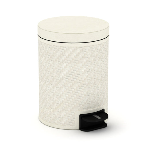 Pedal Bin w/ Removable Liner, 5L - Plaited Polyweave - Signature Collection