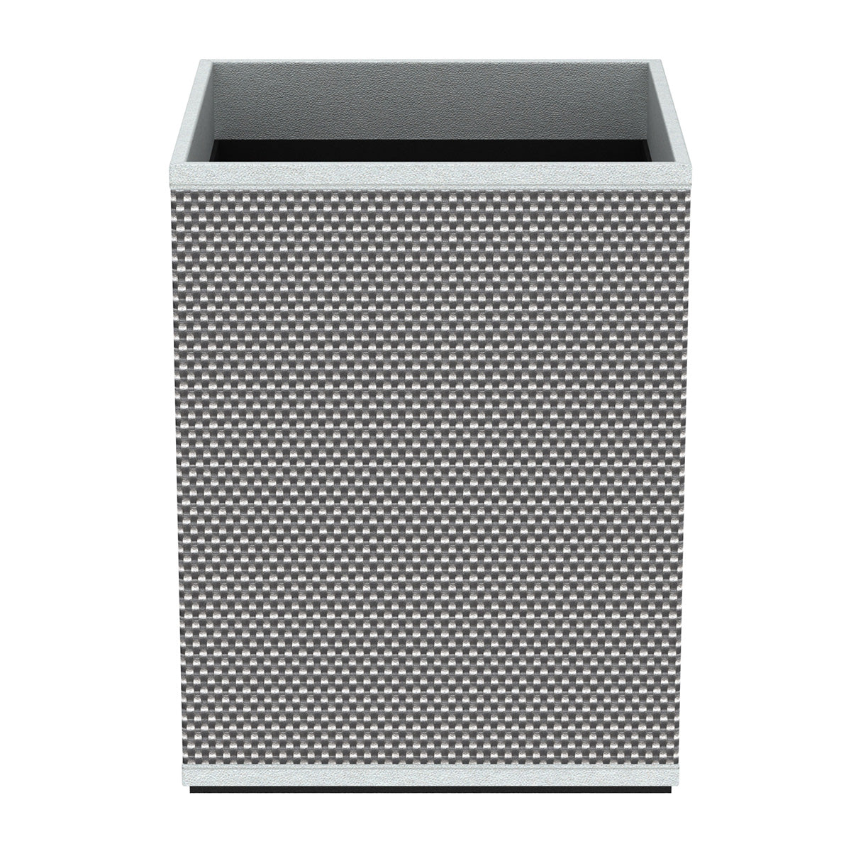 Cube Wastebasket - Broadweave Leather Match - Signature Collection