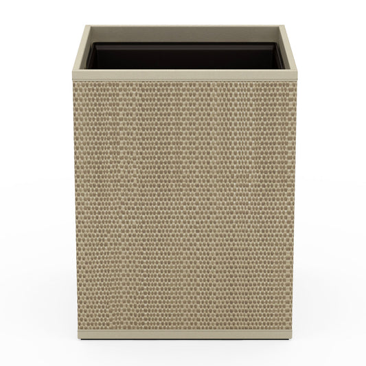 Cube Wastebasket - Broadweave Mendong - Signature Collection