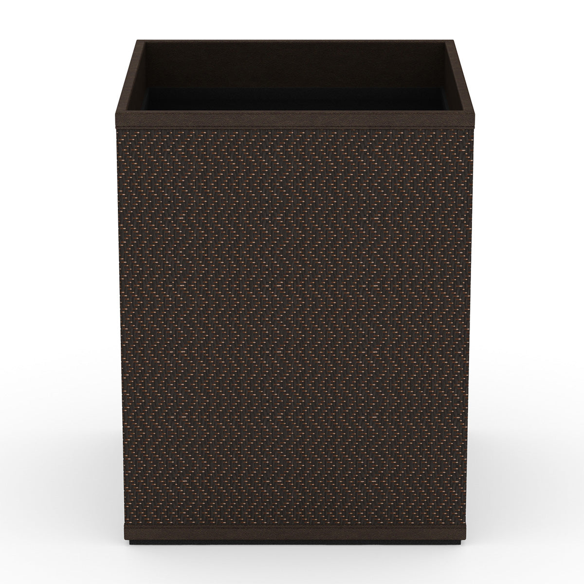 Cube Wastebasket - Chevron Mendong - Signature Collection