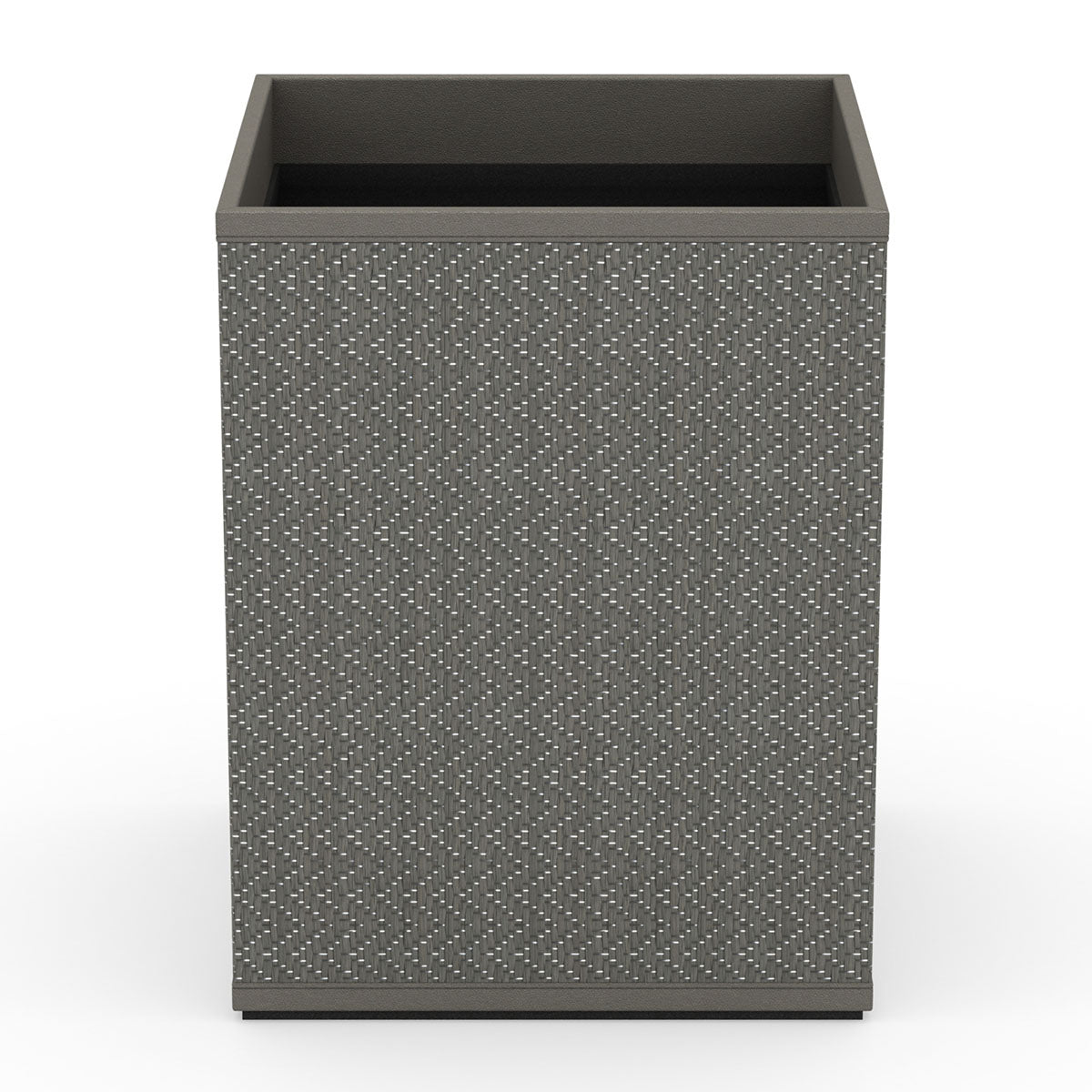Cube Wastebasket - Chevron Mendong - Signature Collection