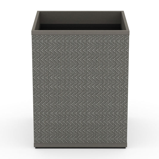 Cube Wastebasket - Chevron Mendong - Signature Collection