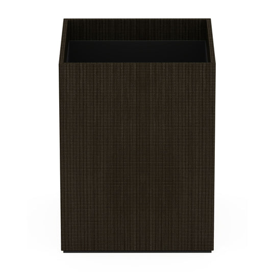 Cube Wastebasket - Classic Weave Woven Foam - Signature Collection