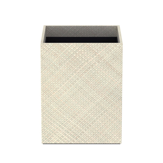 Cube Wastebasket - Natural Pandan - Quick Shop