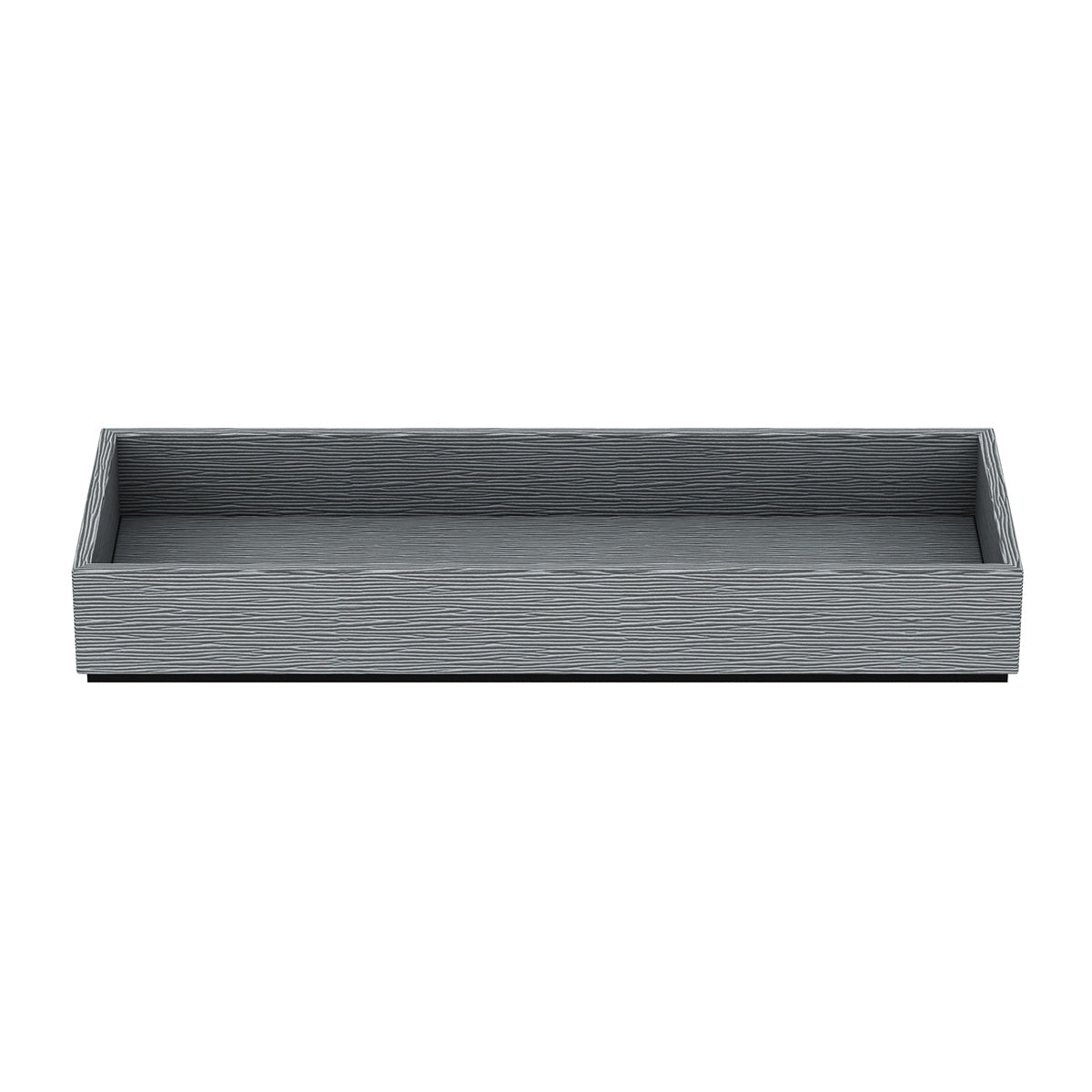 Small Bath Tray - Wave Texture Leather Match - Signature Collection