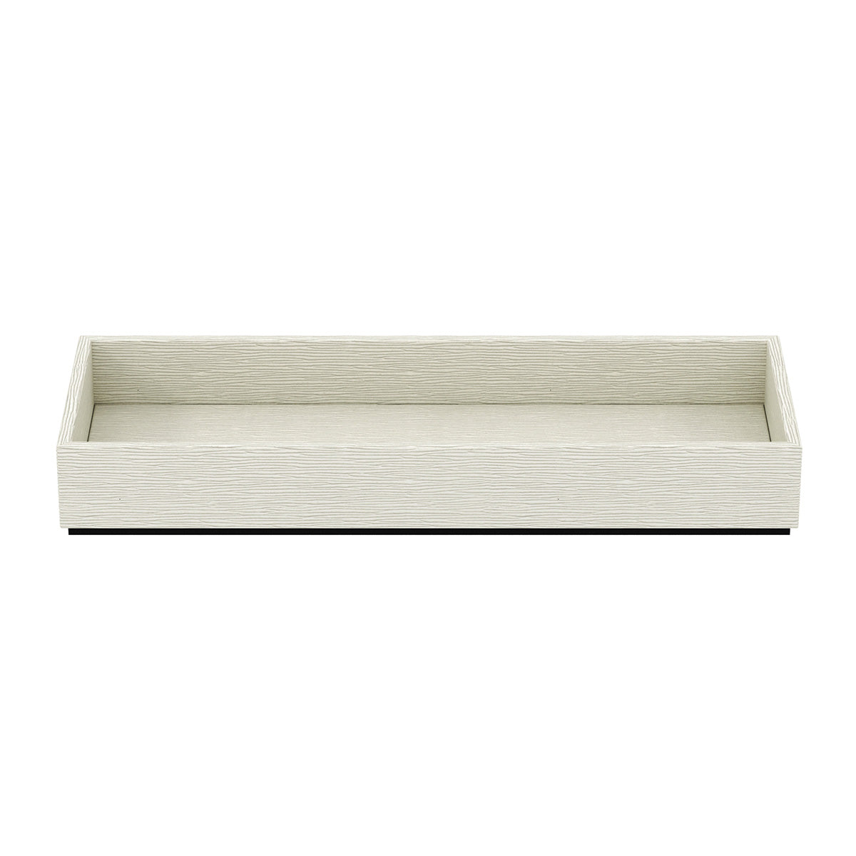 Small Bath Tray - Wave Texture Leather Match - Signature Collection
