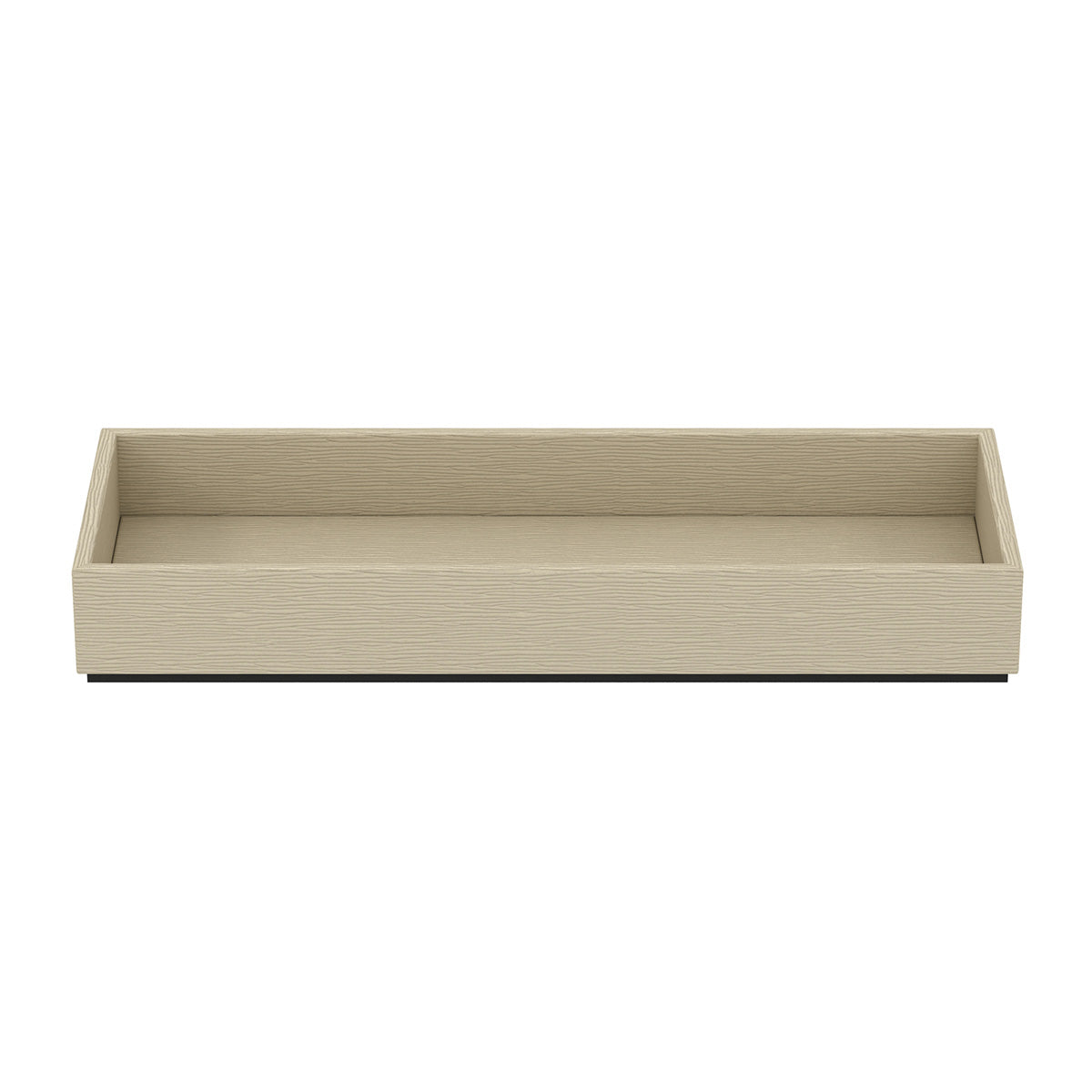Small Bath Tray - Wave Texture Leather Match - Signature Collection