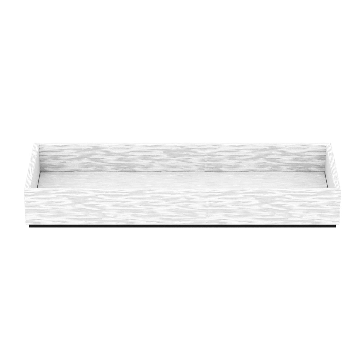 Small Bath Tray - Wave Texture Leather Match - Signature Collection