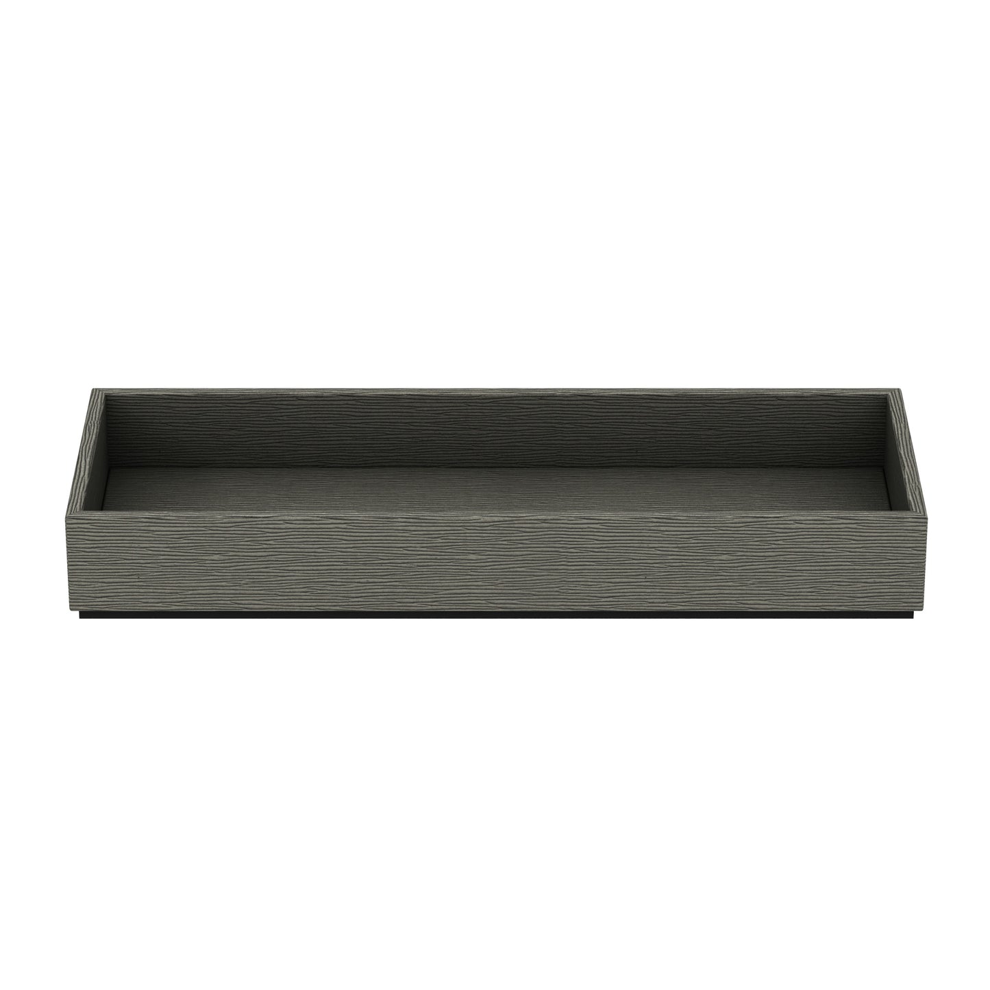 Small Bath Tray - Wave Texture Leather Match - Signature Collection