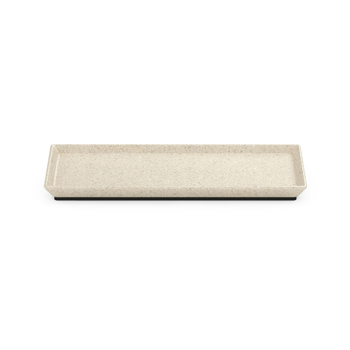 Small Bath tray w/ Angled Sides - Sand Resin - Signature Collection