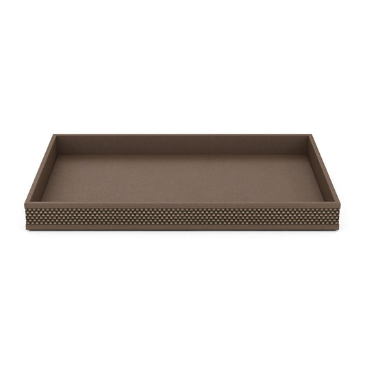 Rectangle Tray - Broadweave Leather Match - Signature Collection