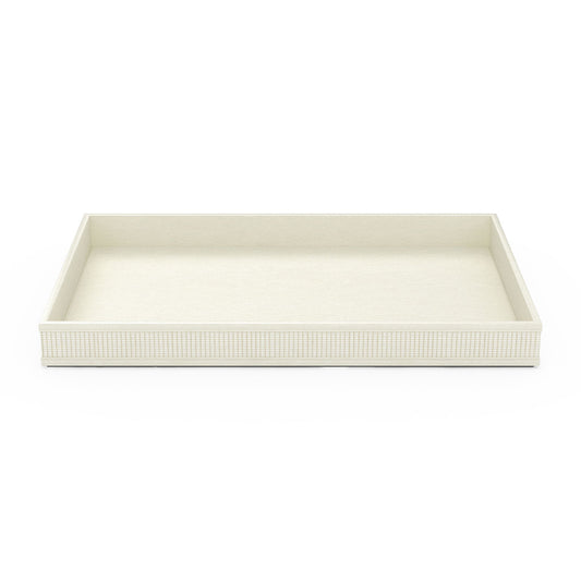 Rectangle Tray - Classic Weave Leather Match - Signature Collection
