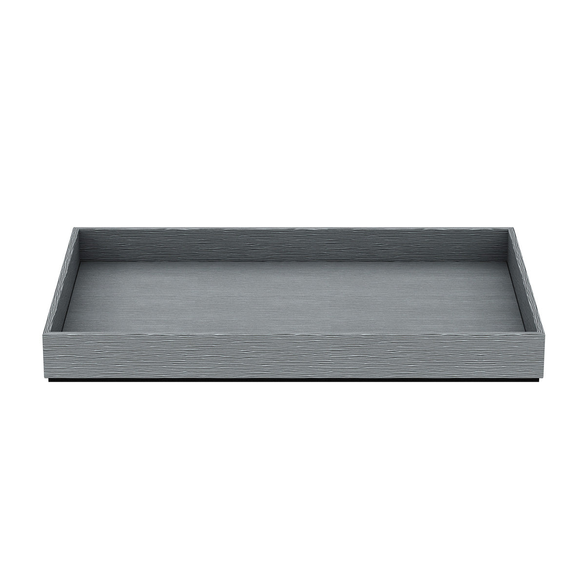 Rectangle Tray - Wave Texture Leather Match - Signature Collection