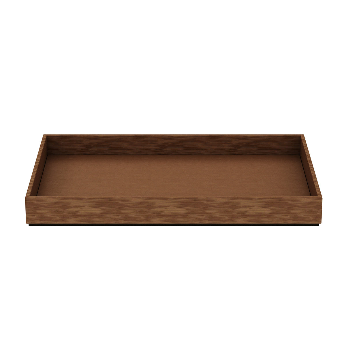 Rectangle Tray - Wave Texture Leather Match - Signature Collection