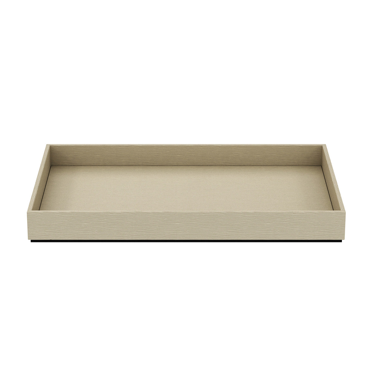 Rectangle Tray - Wave Texture Leather Match - Signature Collection