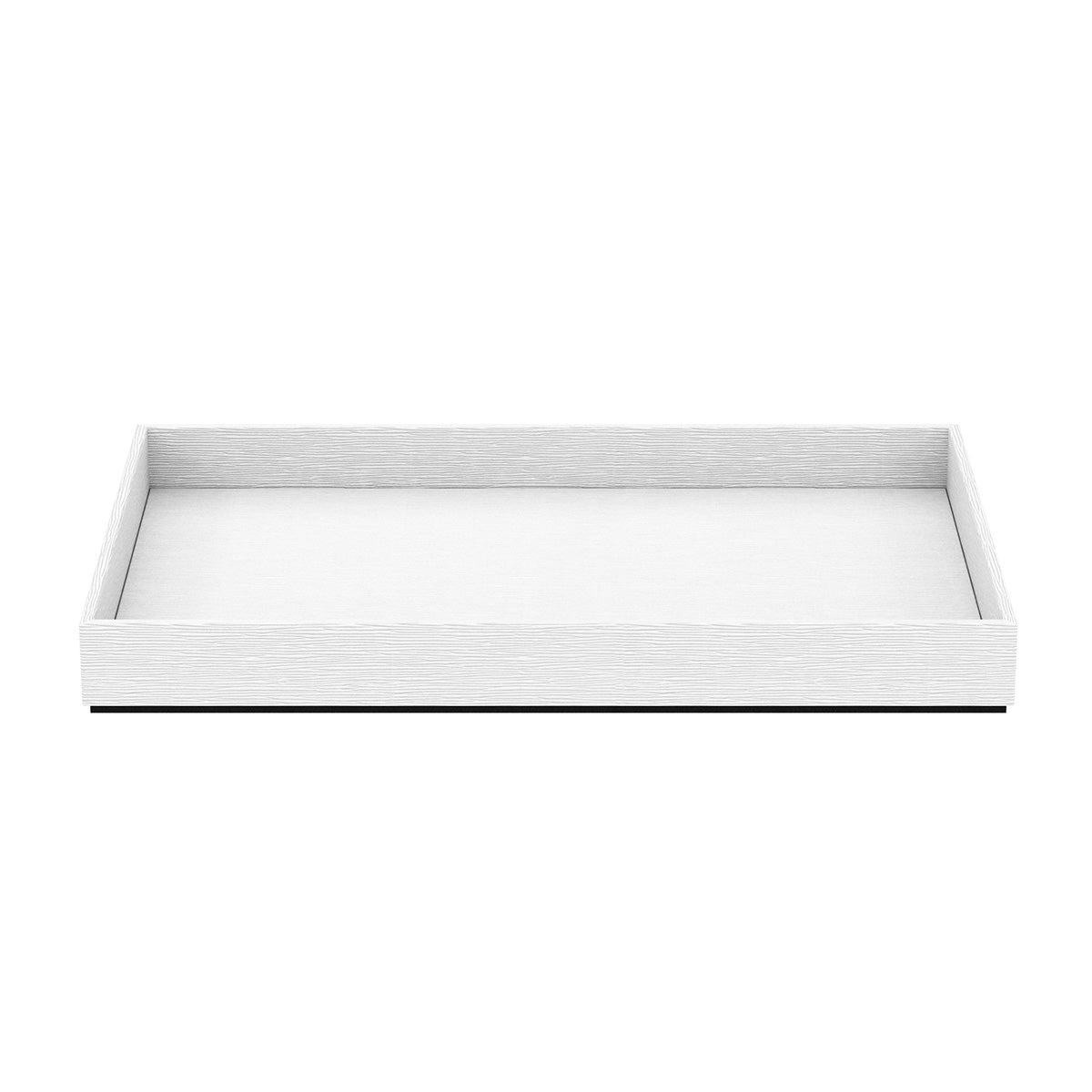 Rectangle Tray - Wave Texture Leather Match - Signature Collection