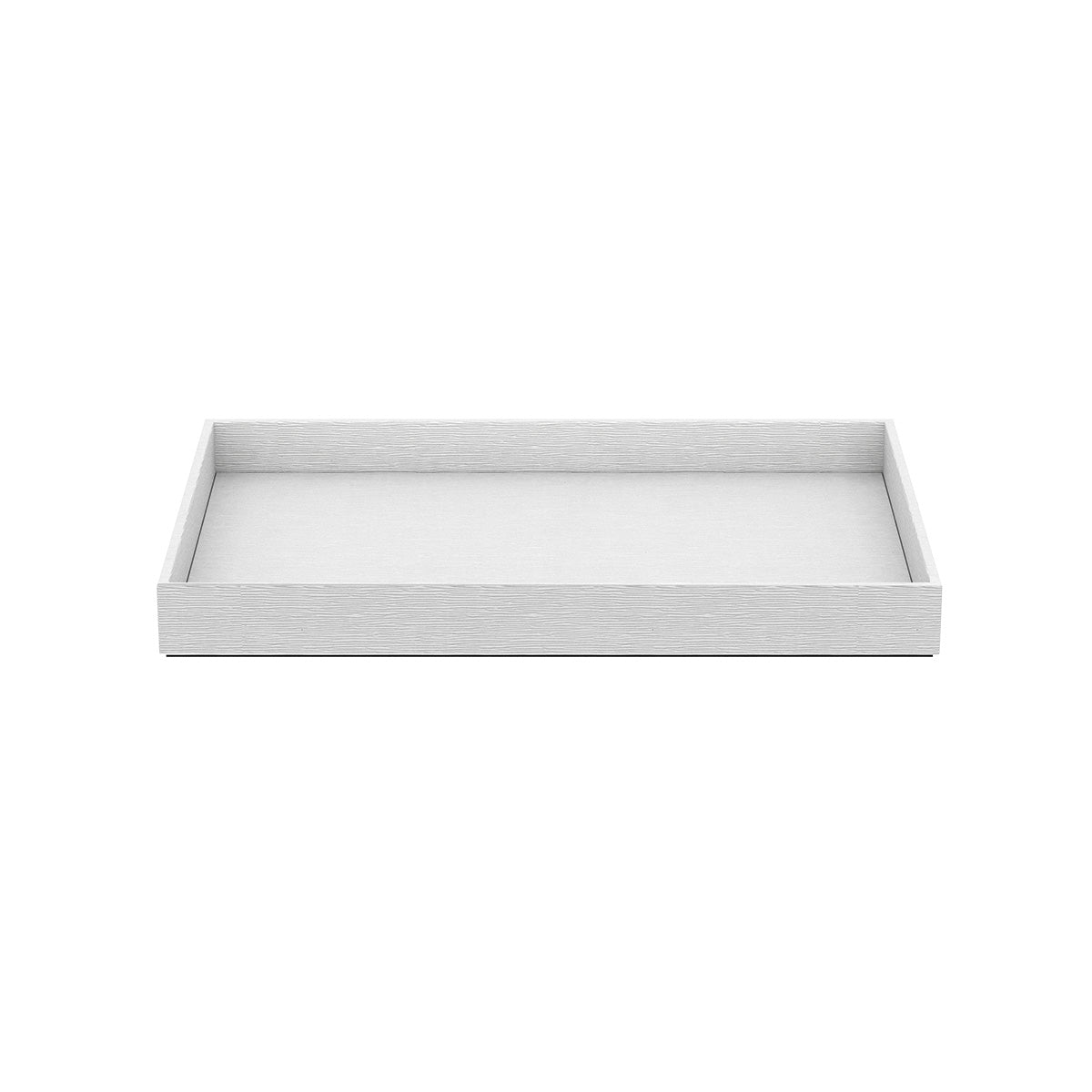 Rectangle Tray - Wave Textured Leather Match - Quick Ship