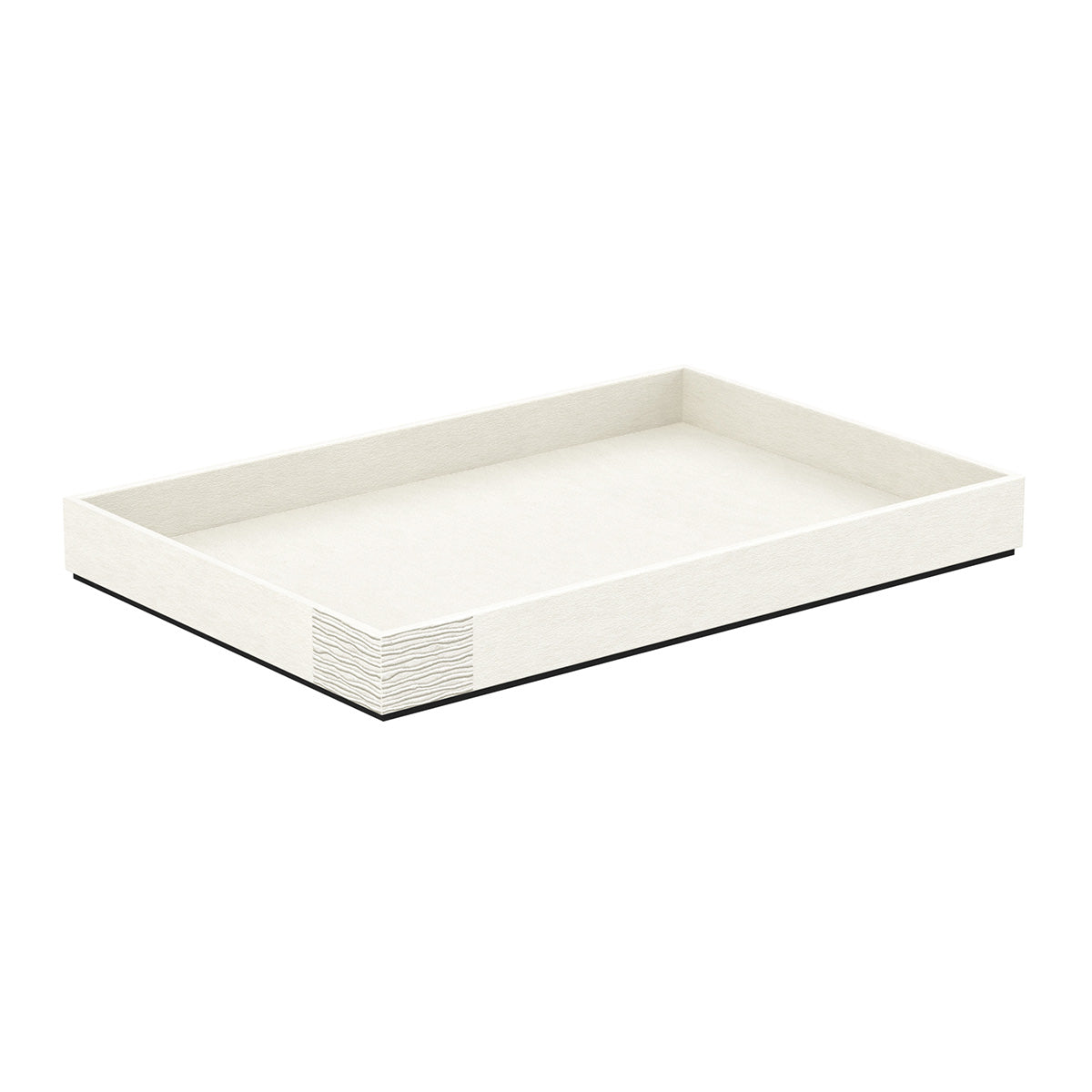 Rectangle Tray - Embroidered Leather Match - Signature Collection