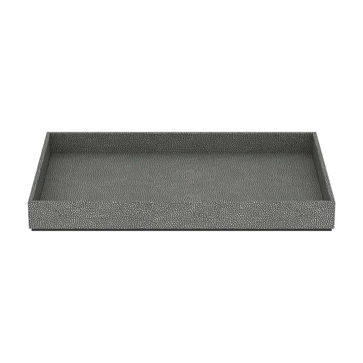 Rectangle Tray - Faux Shagreen Leather Match - Signature Collection