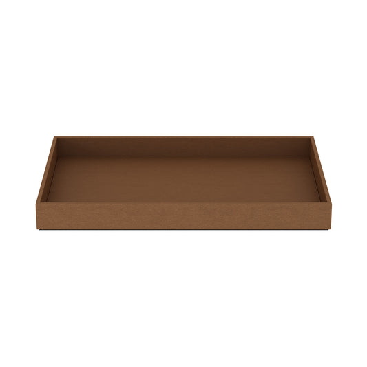 Rectangle Tray - Smooth Leather Match - Quick Ship