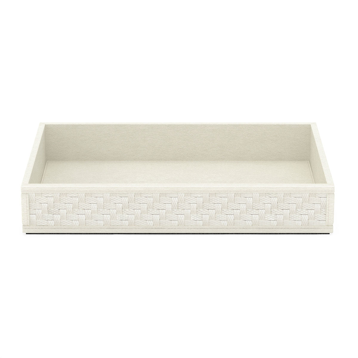 Rectangle Service Tray - Plaited Polyweave - Signature Collection