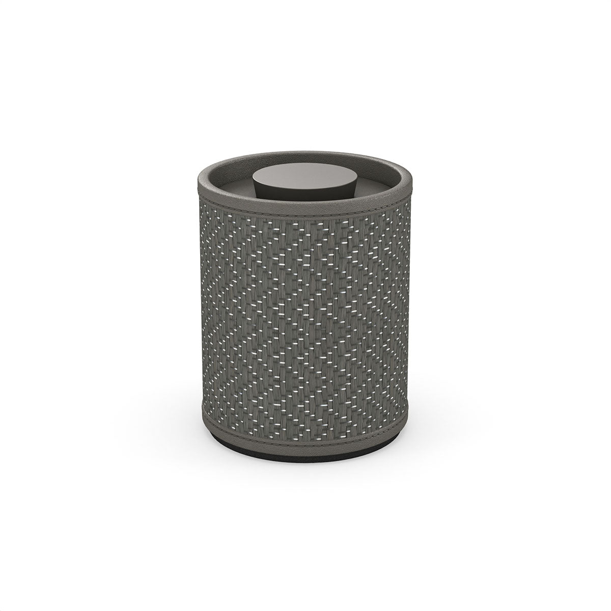 Cylinder Canister w/ Recessed Handle - Chevron Mendong - Signature Collection