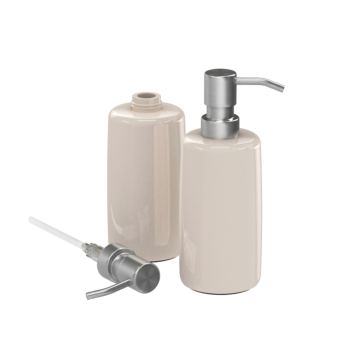 10oz Pump Dispenser, Silver Nozzle - Classic Resin - Signature Collection