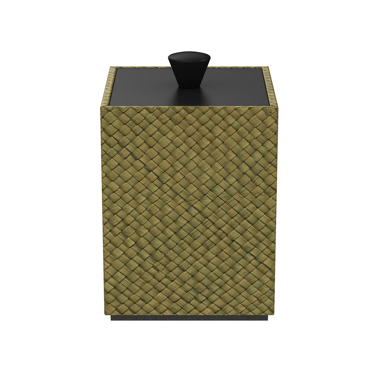 Cube Canister w/ Wood Knob - Pandan - Signature Collection