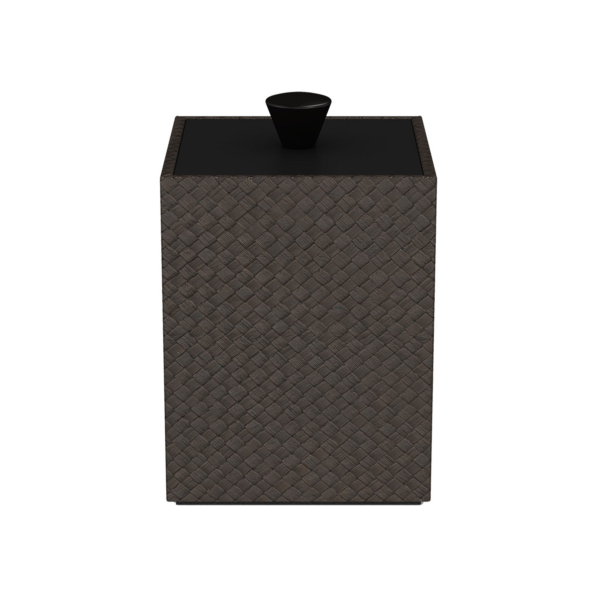 Cube Canister w/ Wood Knob - Pandan - Quick Ship