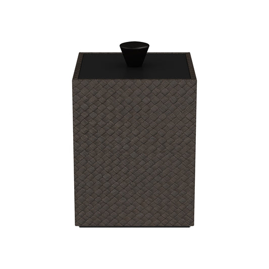 Cube Canister w/ Wood Knob - Pandan - Quick Ship