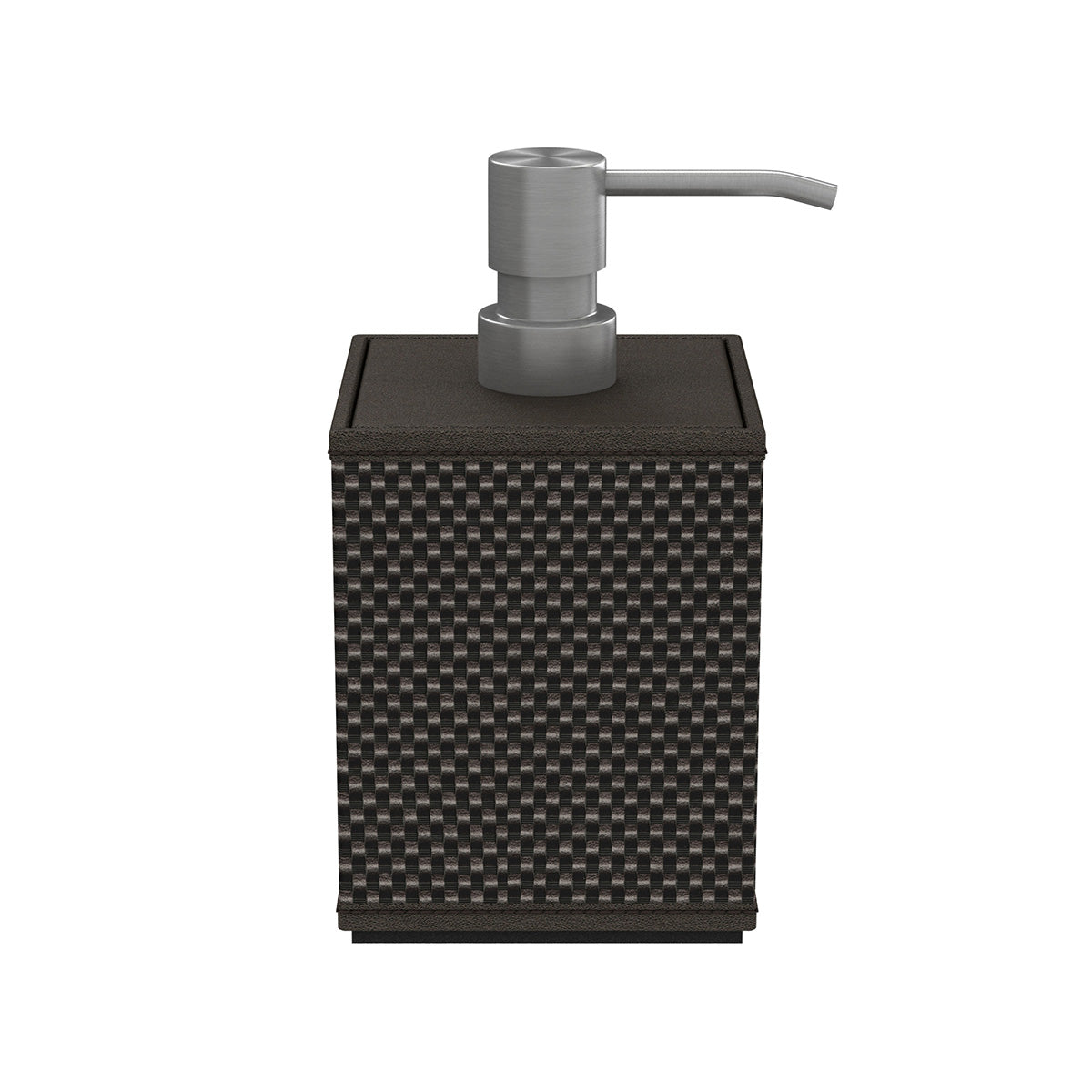 Cube Pump Dispenser - Broadweave Leather Match - Signature Collection