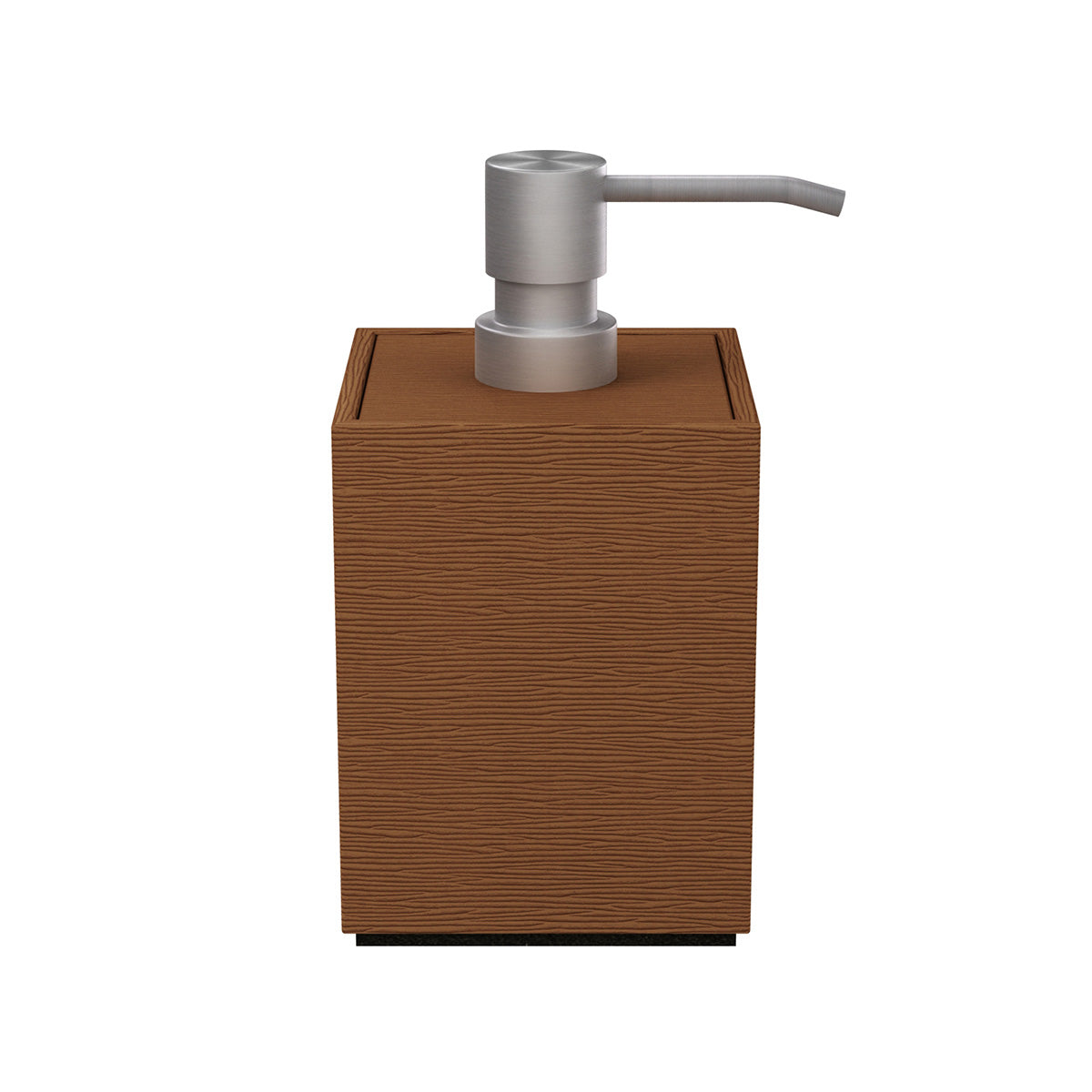 Cube Pump Dispenser - Wave Texture Leather Match - Signature Collection