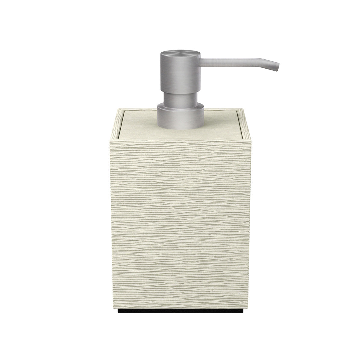 Cube Pump Dispenser - Wave Texture Leather Match - Signature Collection