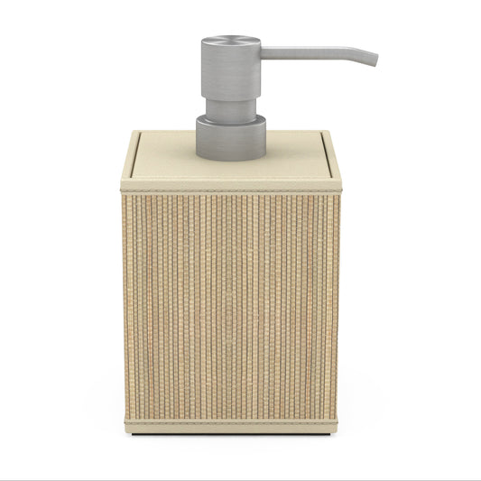 Cube Pump Dispenser - Classic Mendong - Signature Collection - (for Classic Mendong w/ Wood Trim)