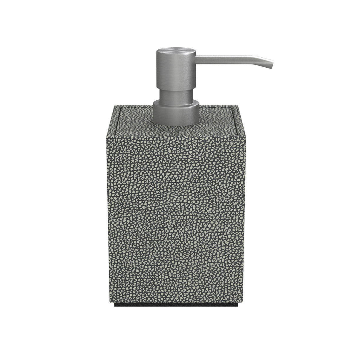 Cube Pump Dispenser - Faux Shagreen Leather Match - Signature Collection