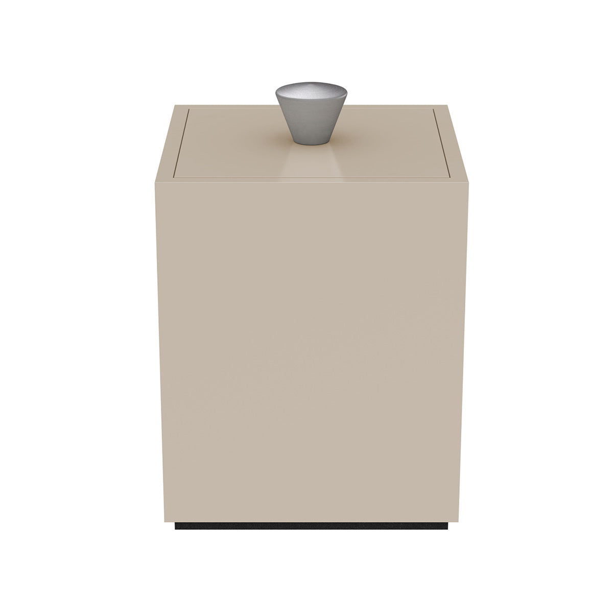 Cube Canister w/ Aluminum Knob - Lacquer - Signature Collection