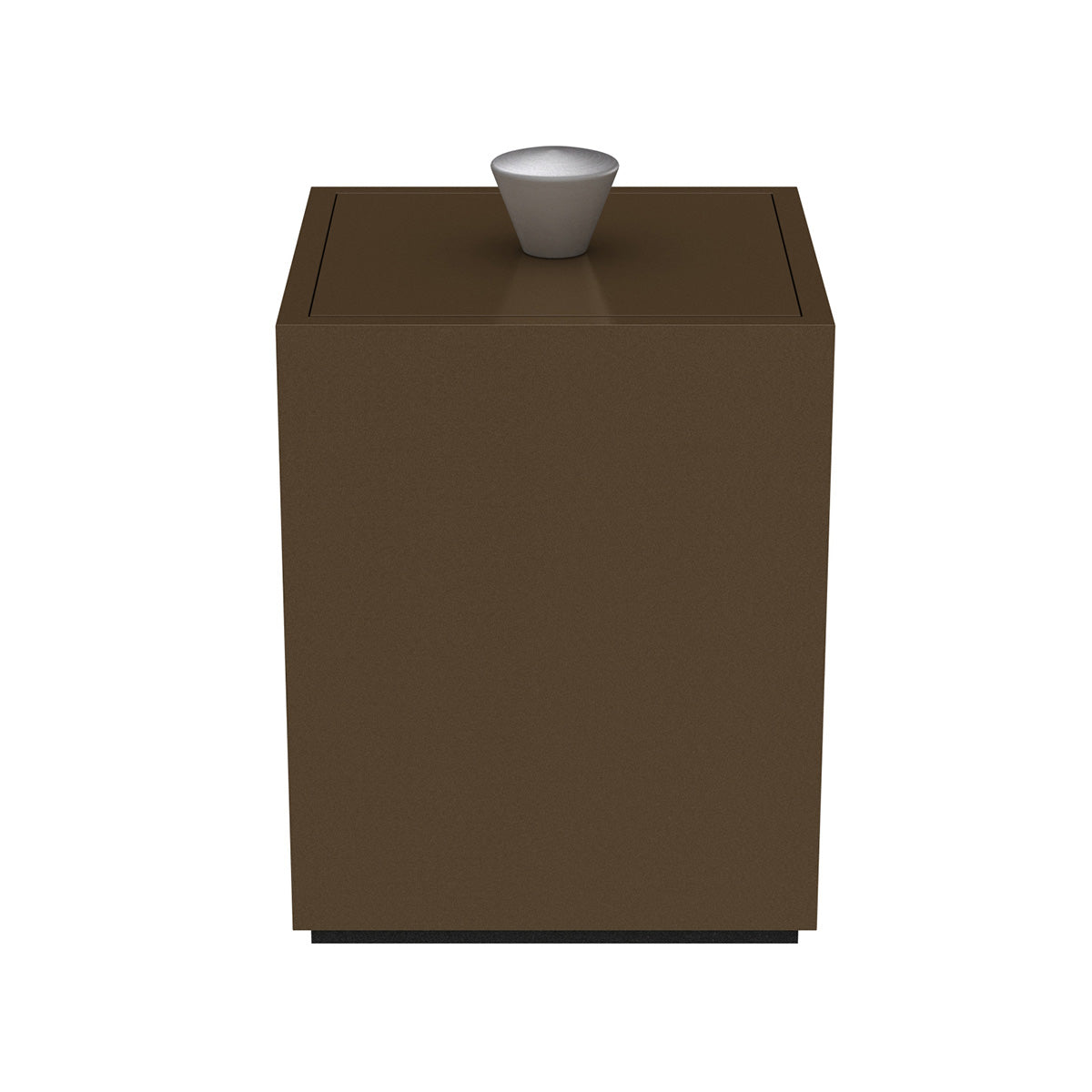 Cube Canister w/ Aluminum Knob - Lacquer - Signature Collection
