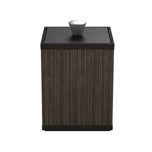Cube Canister w/ Aluminum Knob - Classic Mendong - Signature Collection