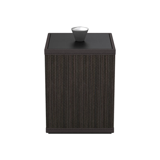 Cube Canister w/ Aluminum Knob - Classic Mendong - Quick Ship