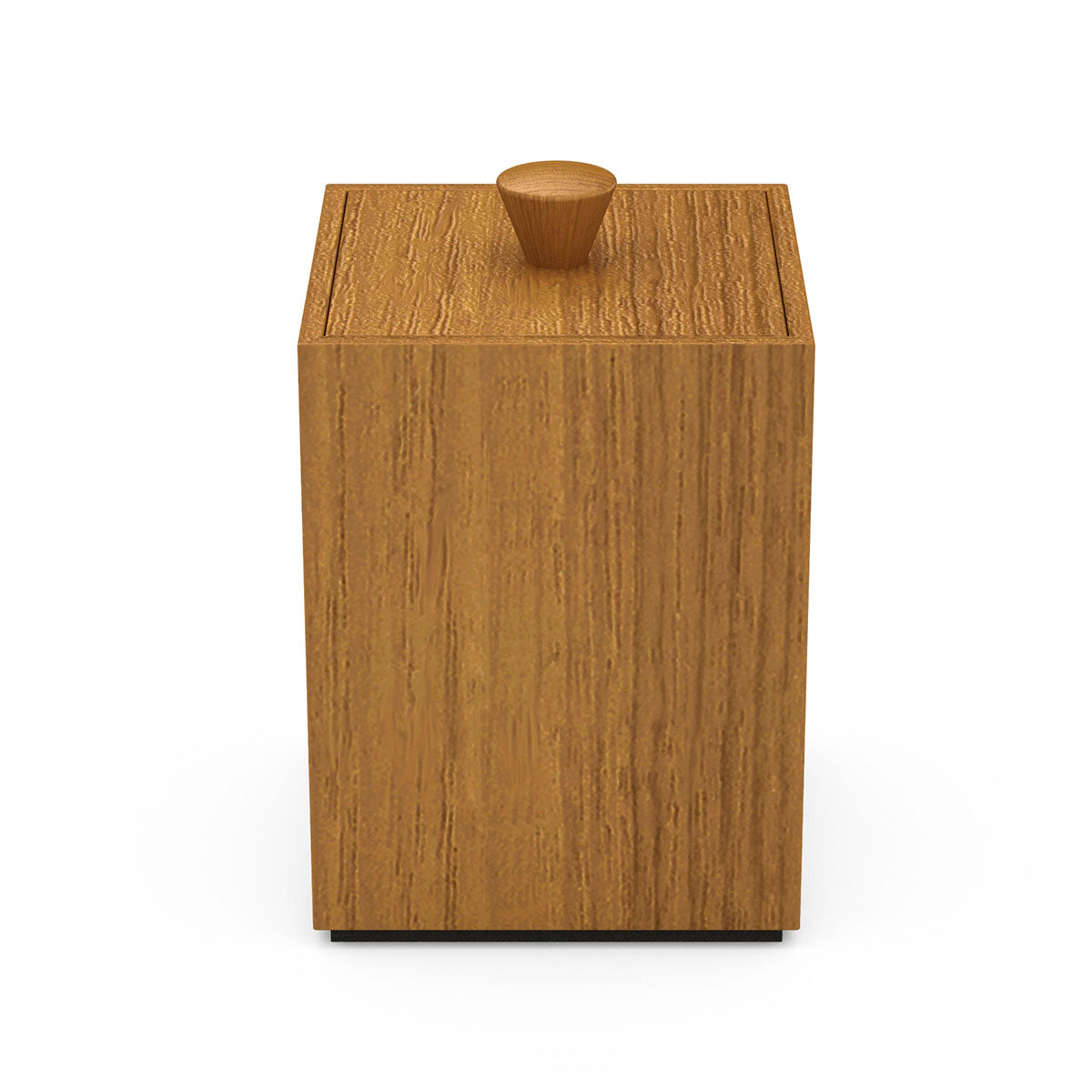 Cube Canister w/ Wood Knob - Wood - Signature Collection