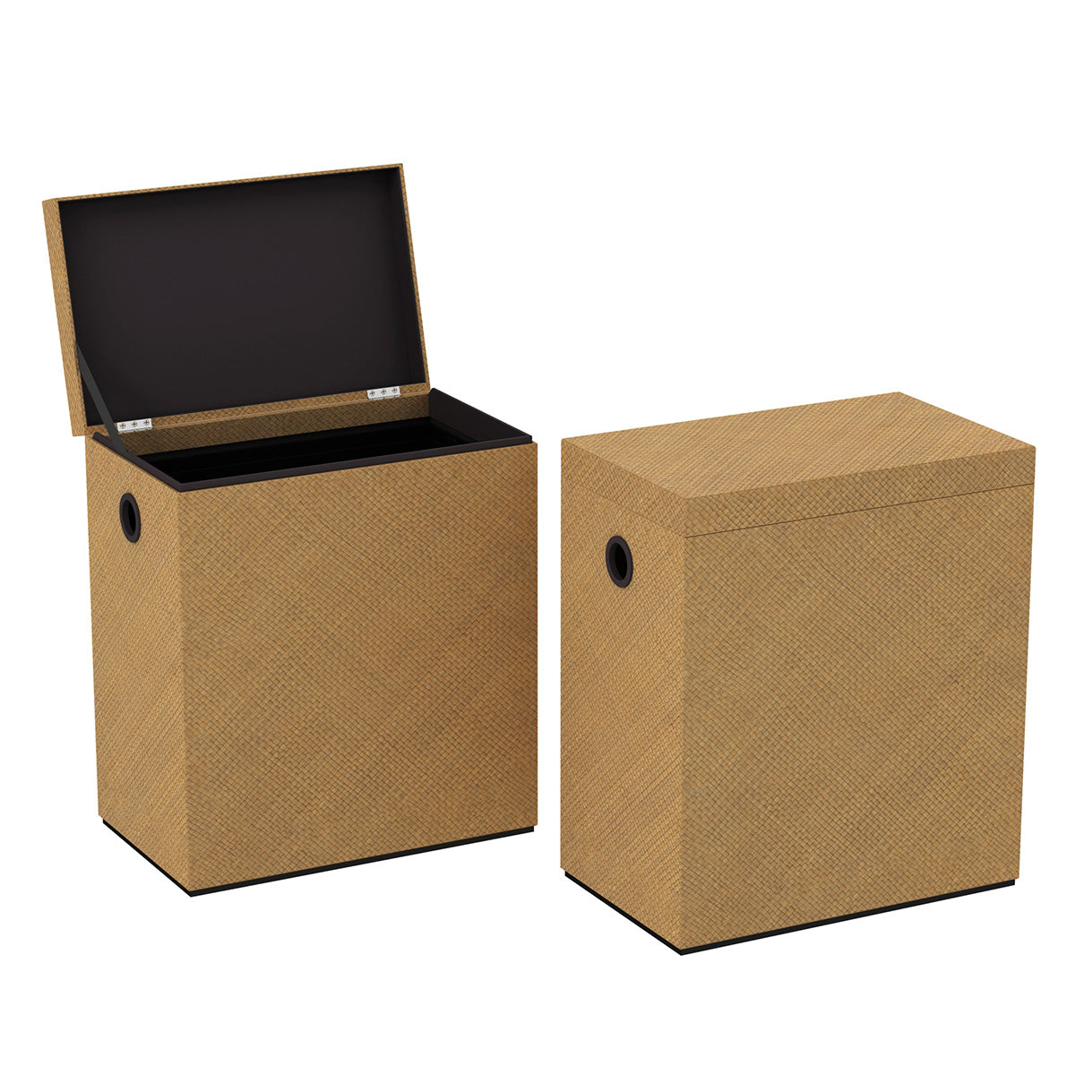 Rectangle Hamper w/ Hinged Lid - Pandan - Signature Collection