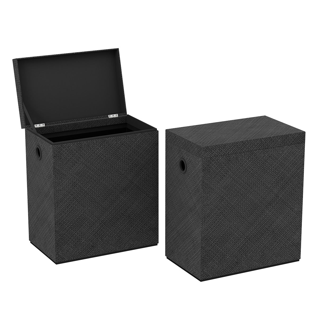 Rectangle Hamper w/ Hinged Lid - Pandan - Signature Collection