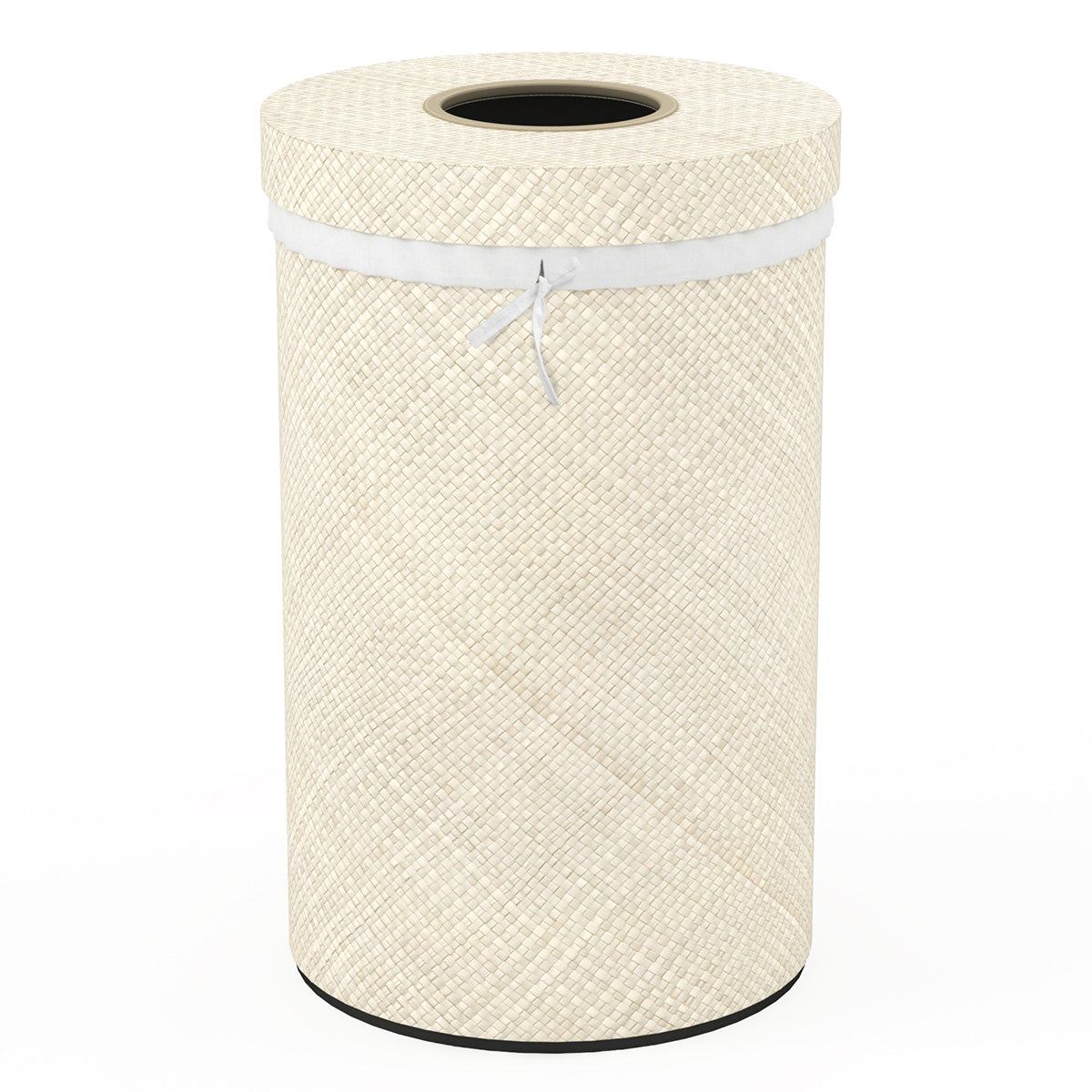 Large Cylinder Hamper w/ 6" Hole and Liner - Pandan - Signature Collection